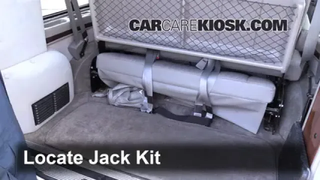 2001 Chevrolet Express 1500 LS 5.7L V8 Jack Up Car Use Your Jack to Raise Your Car